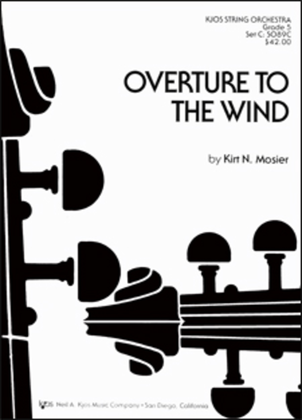 Book cover for Overture to the Wind - Score