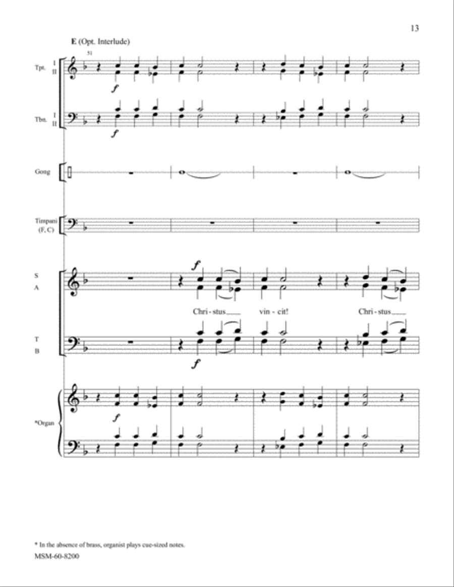 To Jesus Christ, Our Sovereign King (Full Score) Choir scores gallery preview page 5