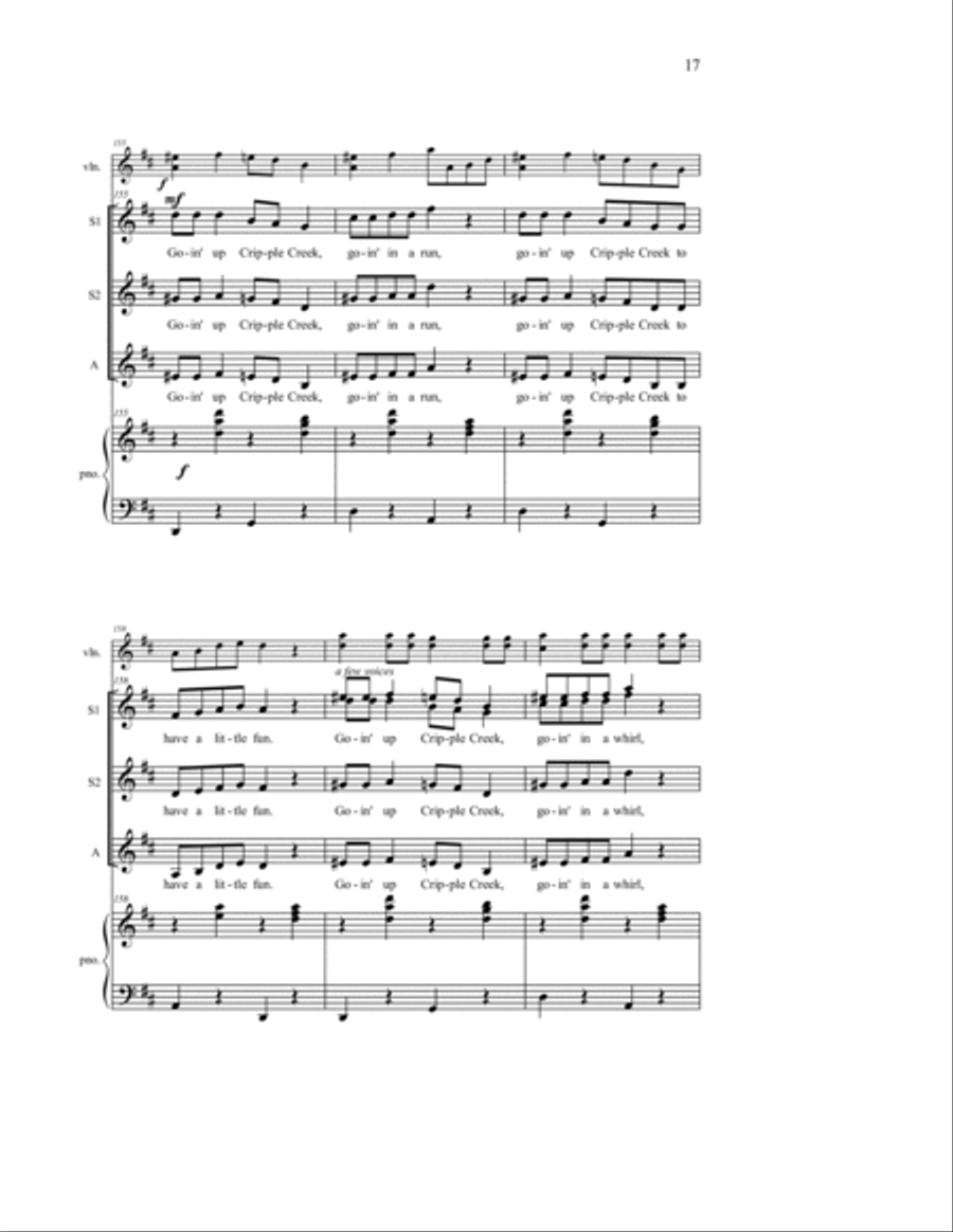 Cripple Creek Cripple Creek SSA scores gallery preview page 6