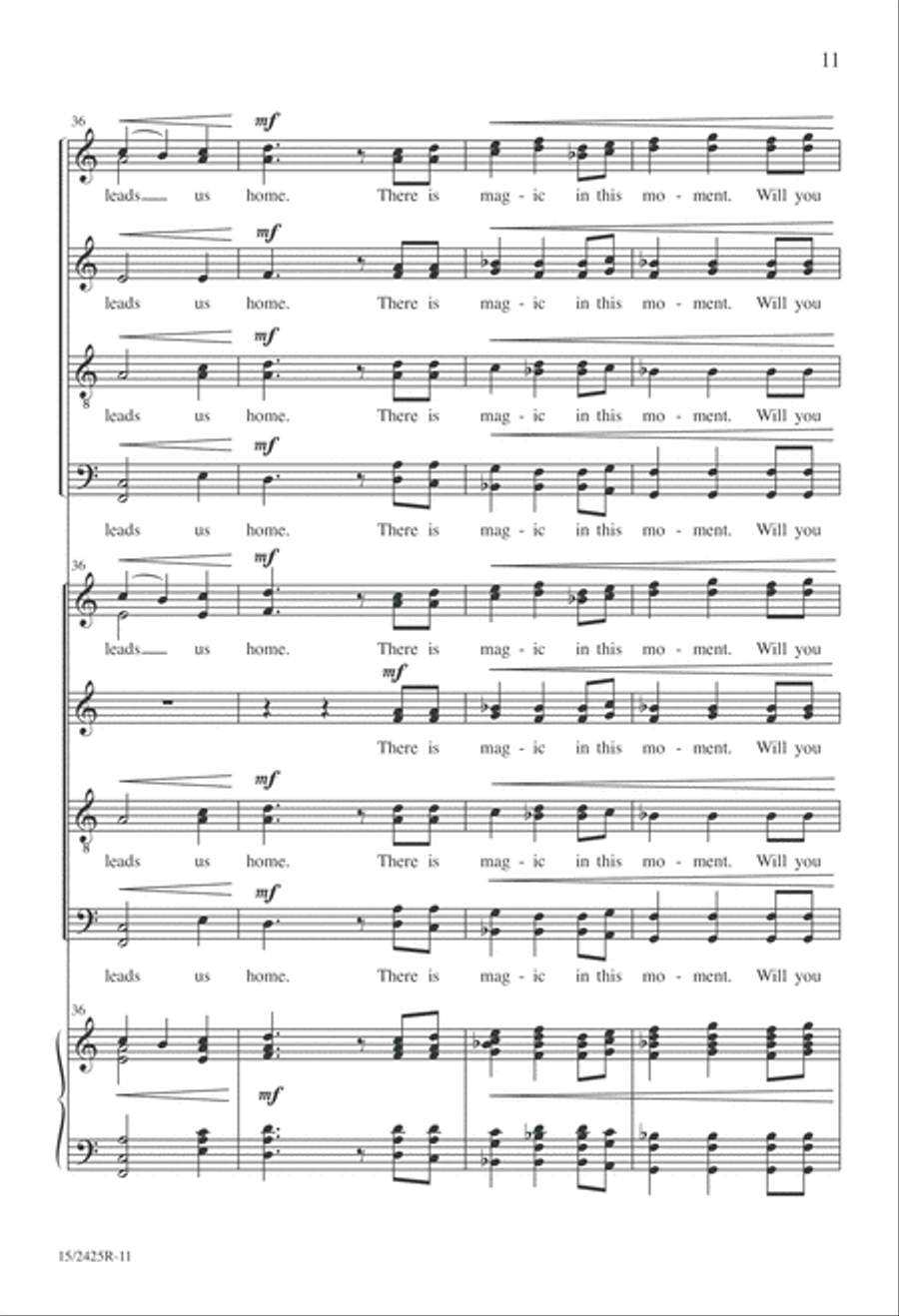 This Moment This Moment 4-Part scores gallery preview page 11