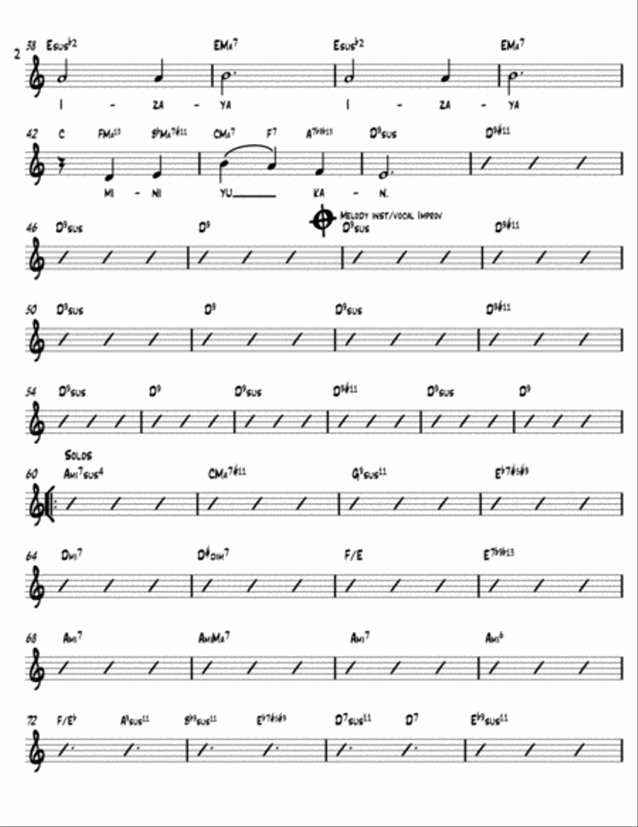 Sakura (Cherry Blossoms, Cherry Blossoms) Small Ensemble scores gallery preview page 2