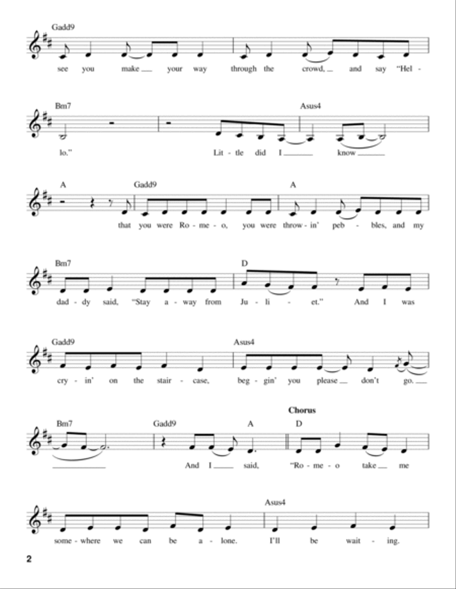 Love Story Love Story Voice scores gallery preview page 2