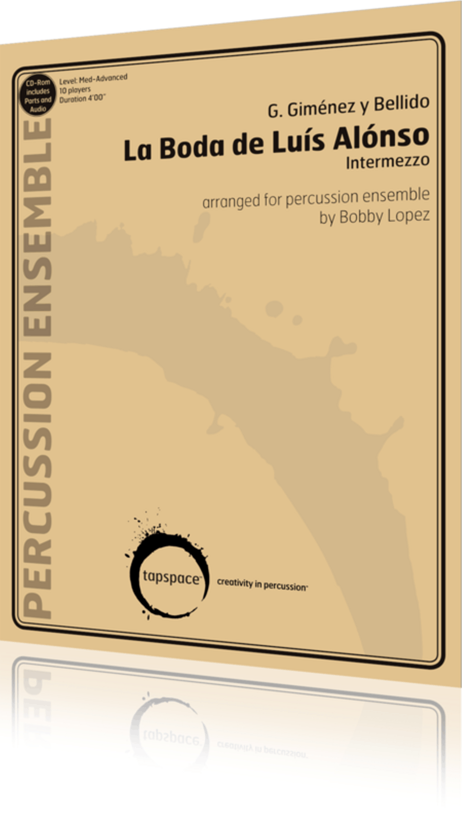 La Boda de Luis Alonso Percussion Ensemble scores gallery preview page 1