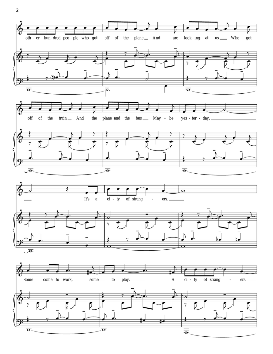 Another Hundred People Another Hundred People Guitar scores gallery preview page 2