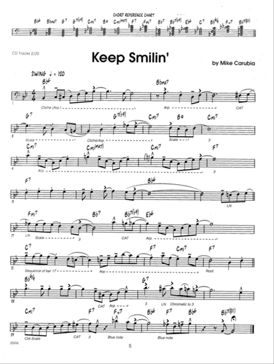 Effective Etudes For Jazz - Trombone - Book with MP3 Downloads Jazz Ensemble scores gallery preview page 6