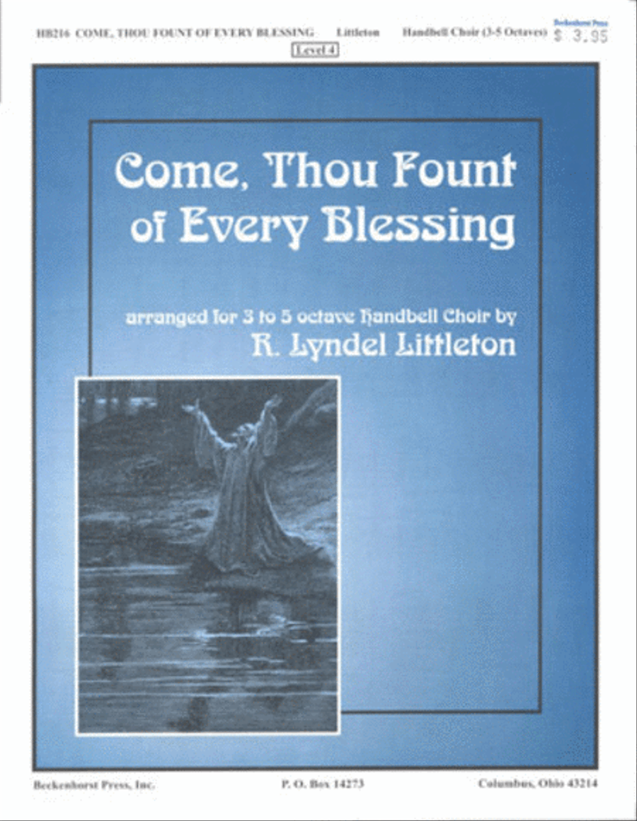 Come, Thou Fount of Every Blessing - Littleton 5-Octaves scores gallery preview page 1