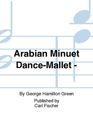 Book cover for Arabian Minuet Dance