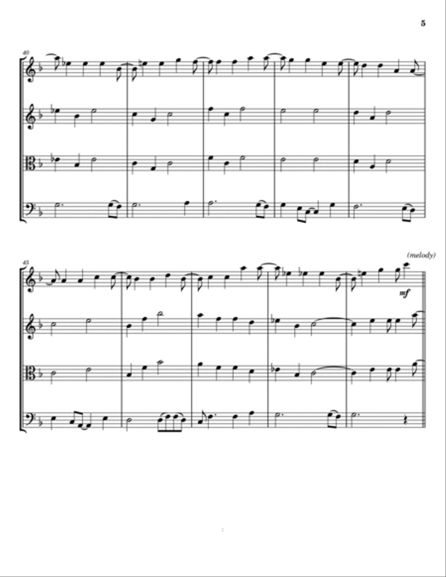 Give Thanks String Trio scores gallery preview page 5