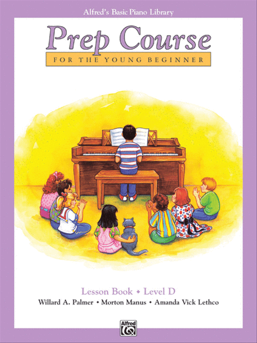 Alfred's Basic Piano Prep Course Lesson Book, Book D Piano Method scores gallery preview page 1