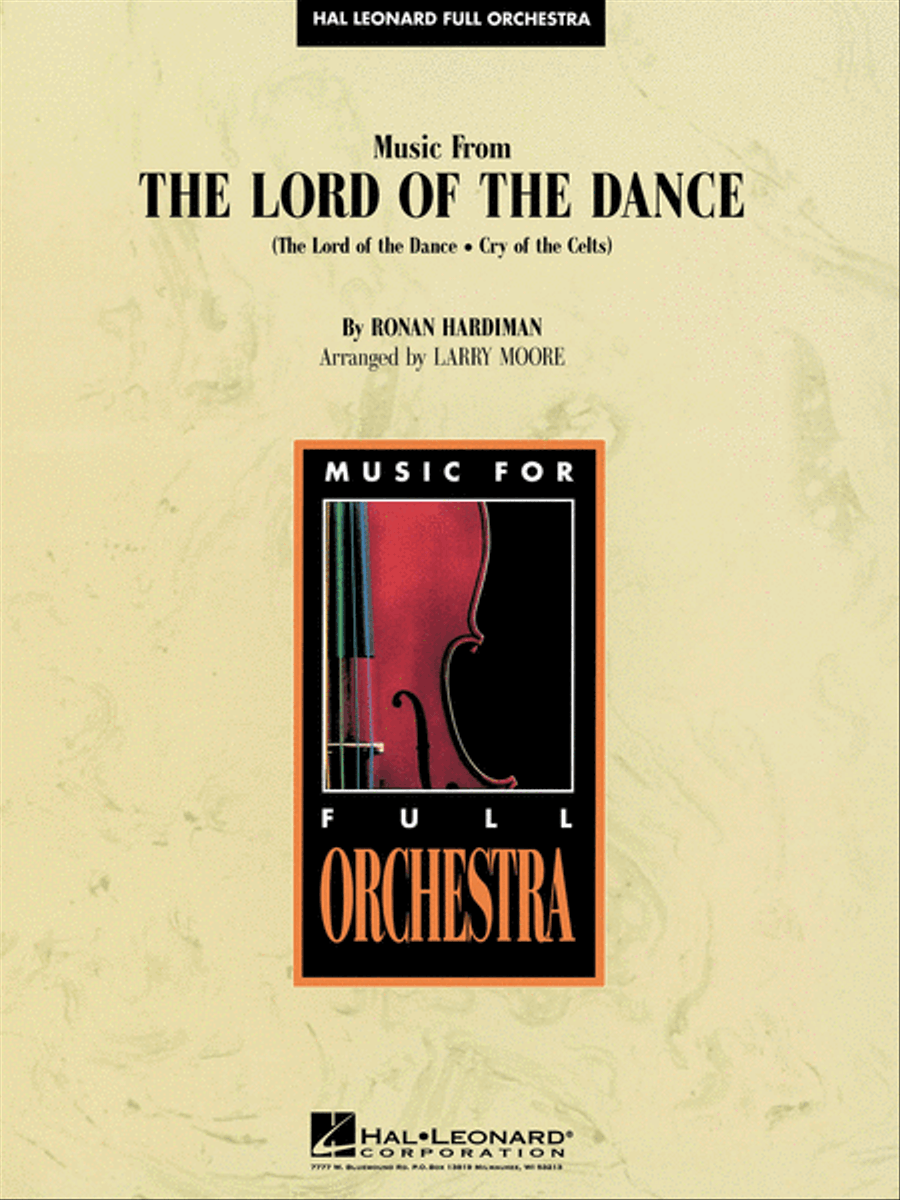 Music from The Lord of the Dance Full Orchestra scores gallery preview page 1