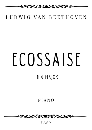 Beethoven - Ecossaise in G Major (WoO 23) - Easy