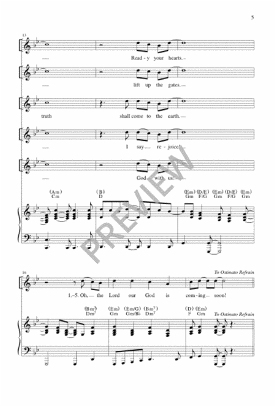 Prepare! Prepare! 3-Part scores gallery preview page 6
