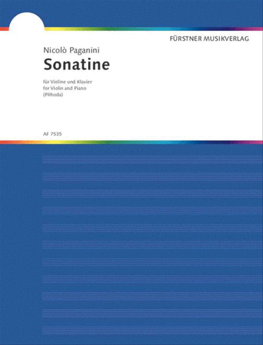 Sonatina Violin Solo scores gallery preview page 1