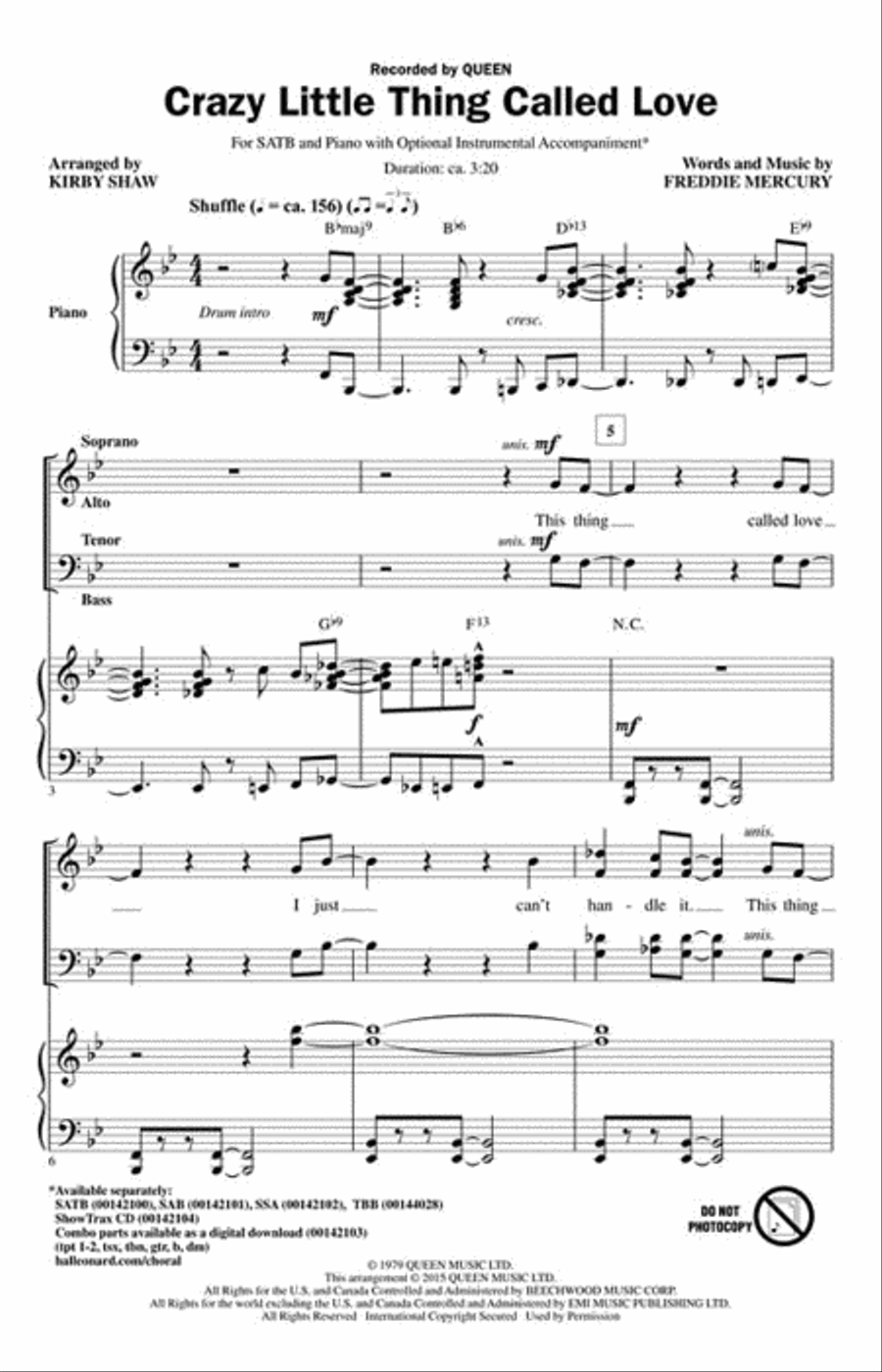 <br>Sheet music extract