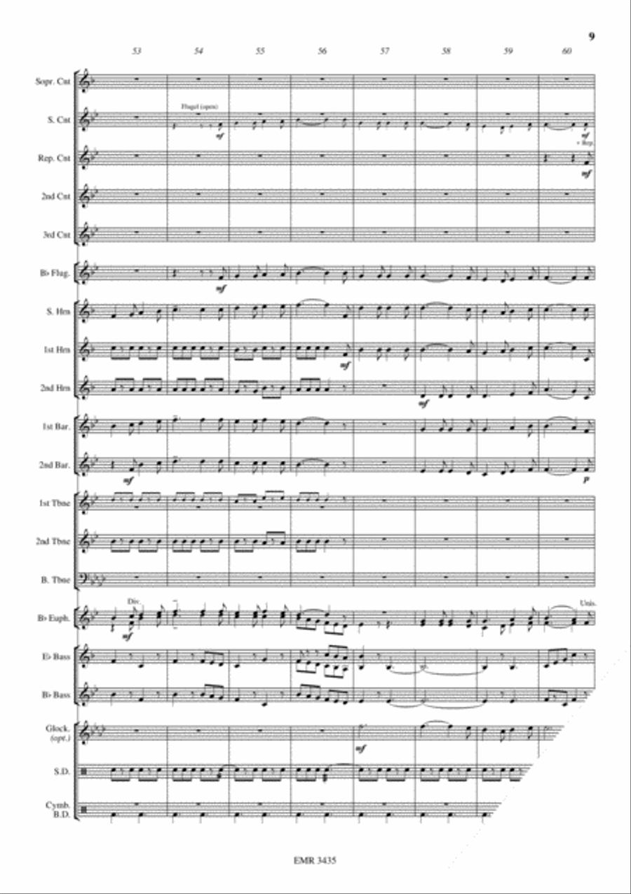 The Big Guard Brass Band scores gallery preview page 10