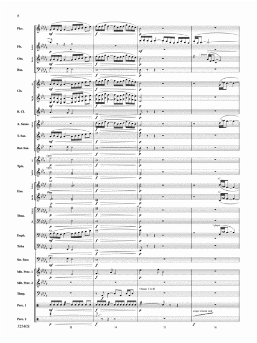 Genesis Concert Band scores gallery preview page 5