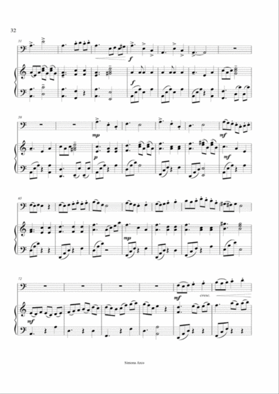 Aria and Dance Bassoon scores gallery preview page 4
