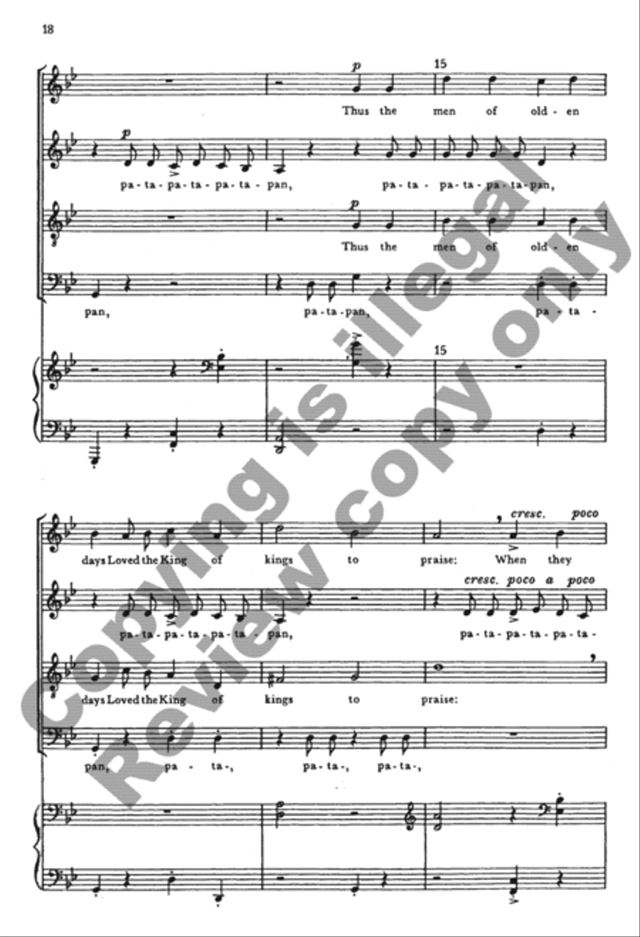 The Seven Joys of Christmas (Choral Score) 4-Part scores gallery preview page 38