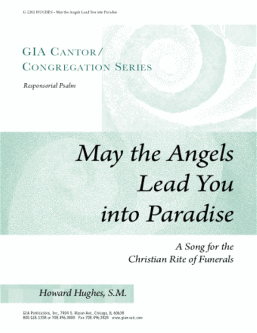 May the Angels Lead You to Paradise Organ Accompaniment scores gallery preview page 1