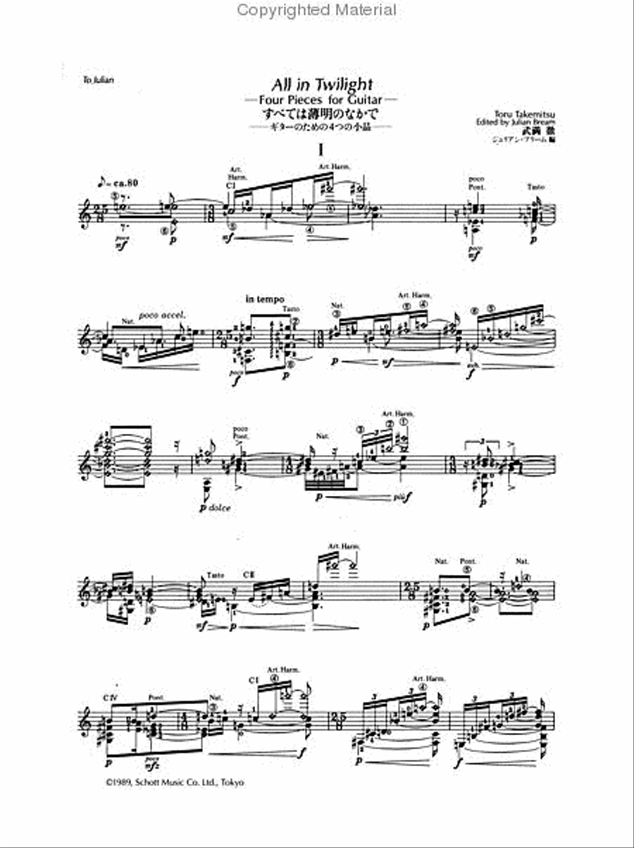 All in Twilight Acoustic Guitar scores gallery preview page 2