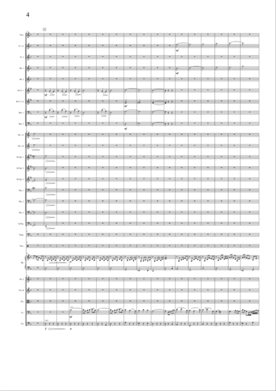 Intermezzo Full Orchestra scores gallery preview page 4