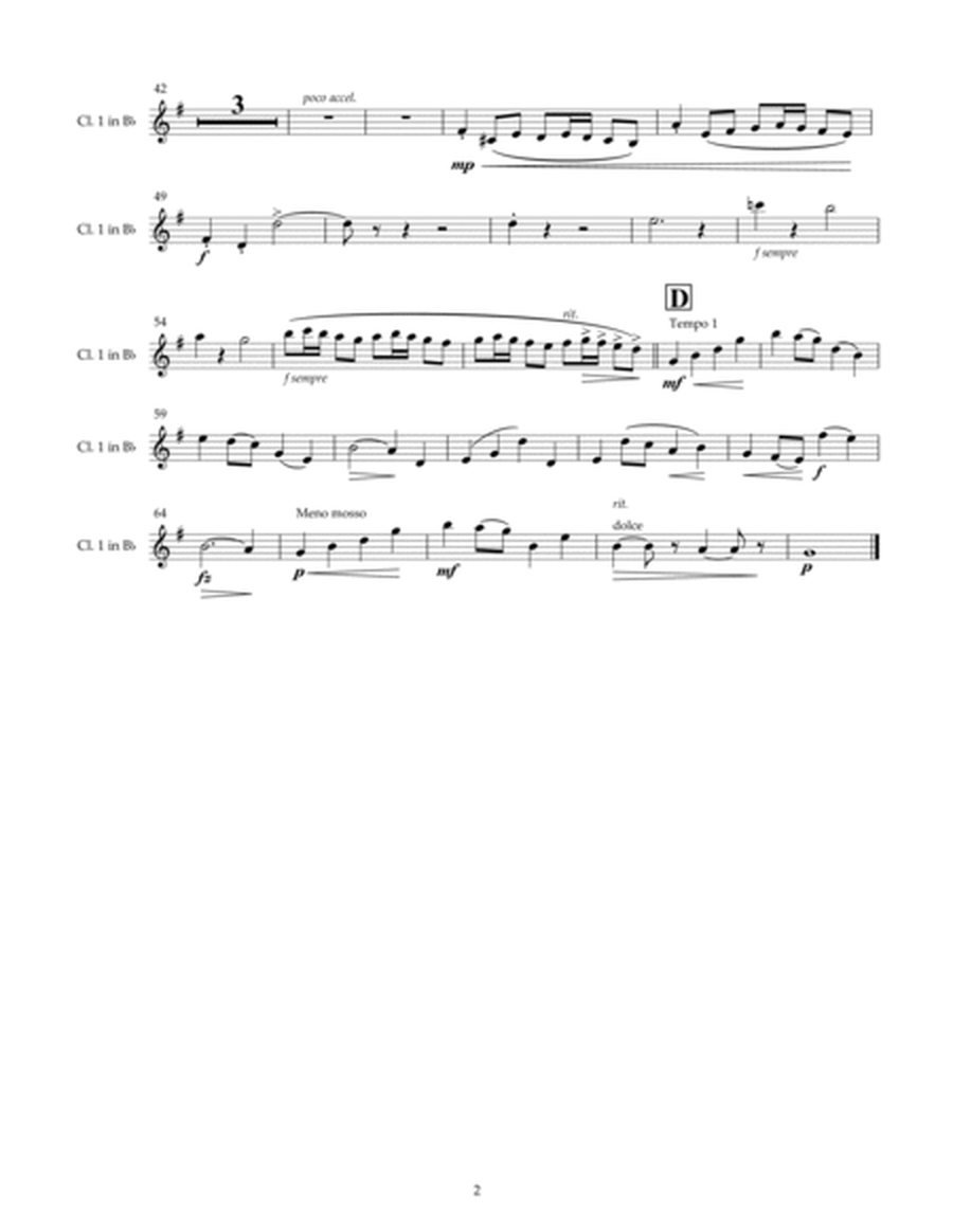 Sommarsang (Summer Song) for Clarinet Choir (Parts) image number null