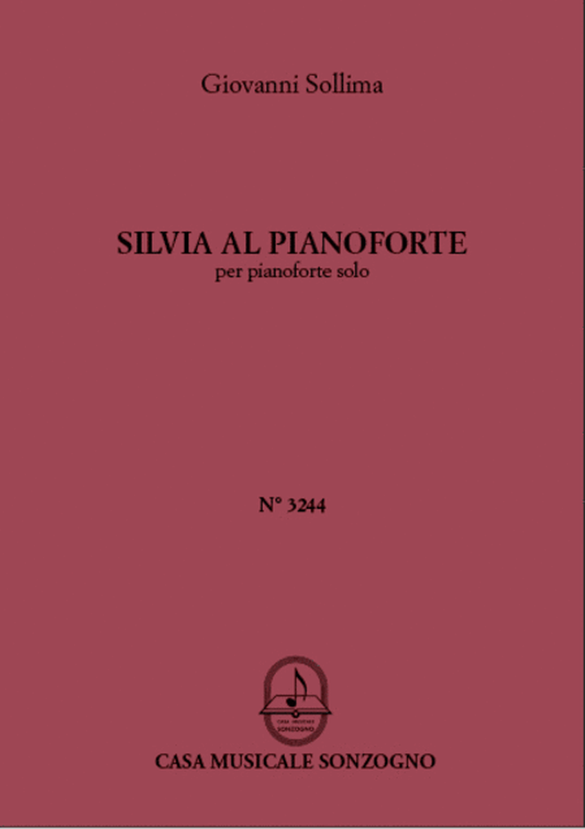 Silvia al pianoforte (Foglio d'album)