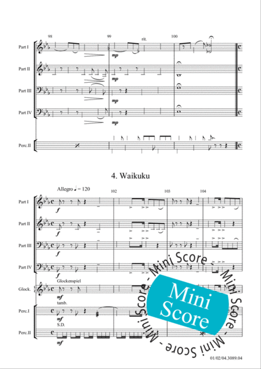Southern Pictures Southern Pictures Brass Ensemble scores gallery preview page 18