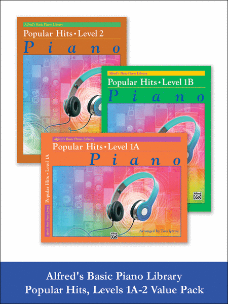 Alfred's Basic Piano Library Popular Hits 1A-2 (Value Pack)