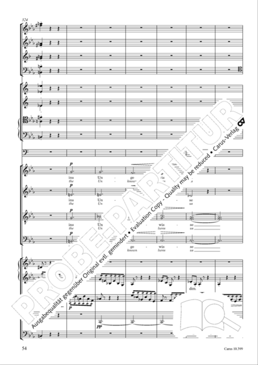 Schicksalslied, Op. 54 Schicksalslied, Op. 54 4-Part scores gallery preview page 55