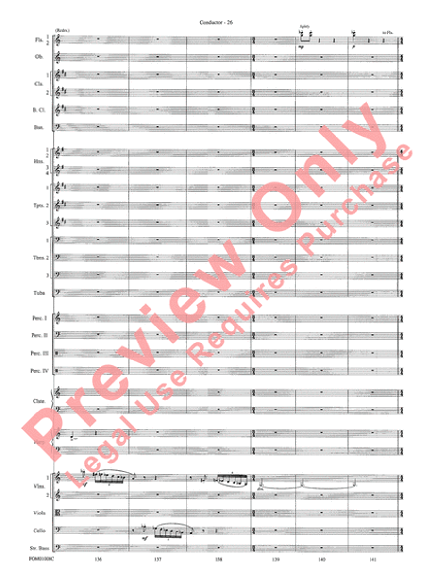 Harry Potter Symphonic Suite Full Orchestra scores gallery preview page 29