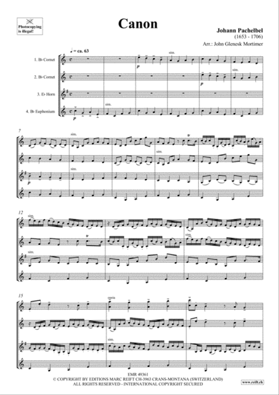 Canon Cornet scores gallery preview page 3