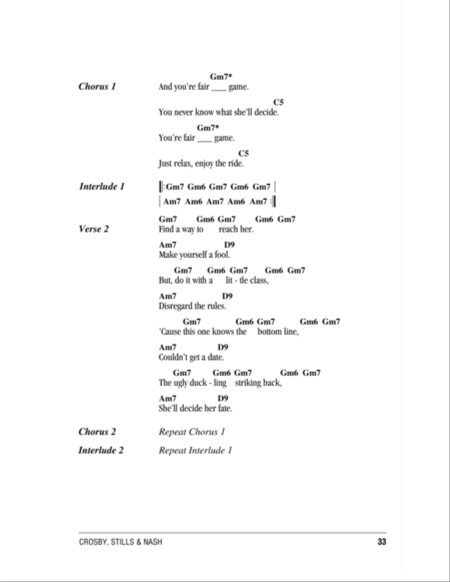 Fair Game Fair Game Acoustic Guitar scores gallery preview page 2