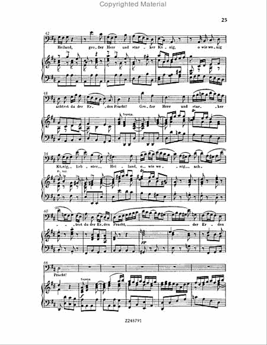 Christmas Oratorio, BWV 248 Choir scores gallery preview page 24