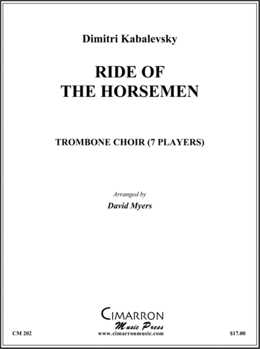 Ride of the Horseman Large Ensemble scores gallery preview page 1