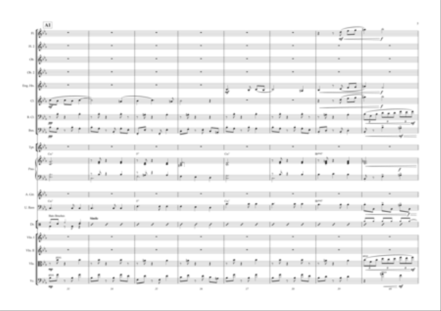 Enchanted Waltz - Score Only Large Ensemble scores gallery preview page 5