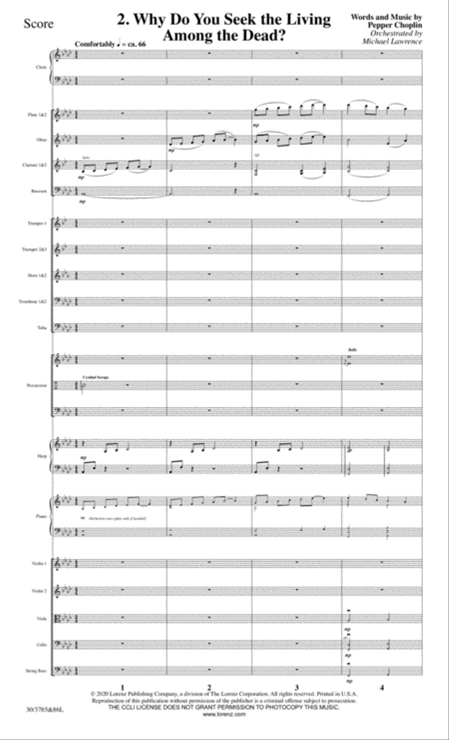 Once Upon a Morning - Full Score Choir scores gallery preview page 8