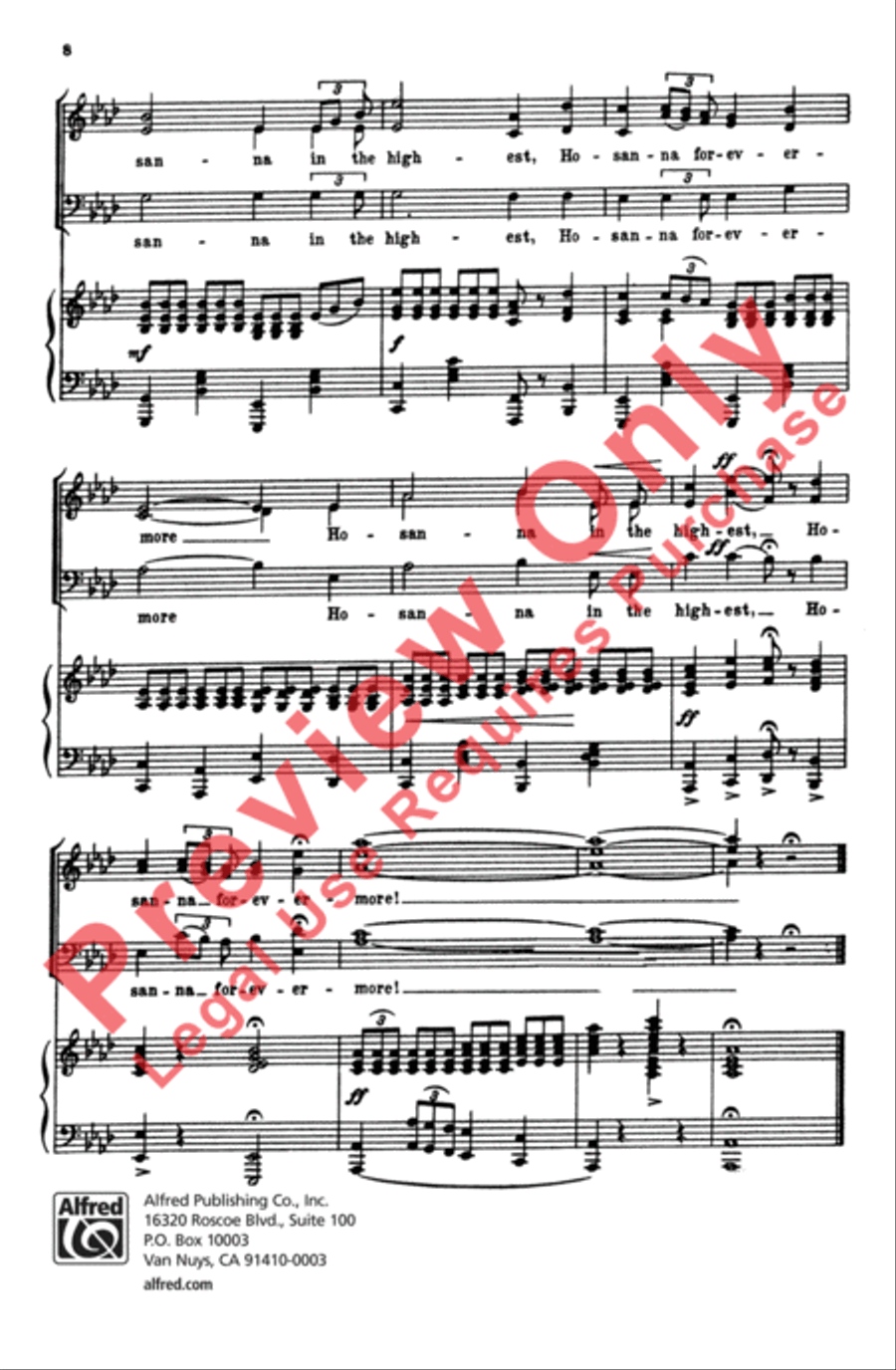 Holy City 3-Part scores gallery preview page 8