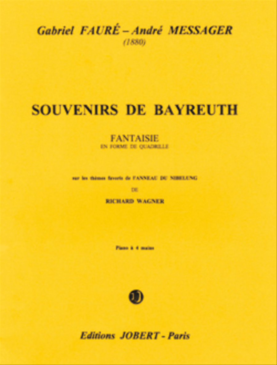 Souvenirs De Bayreuth