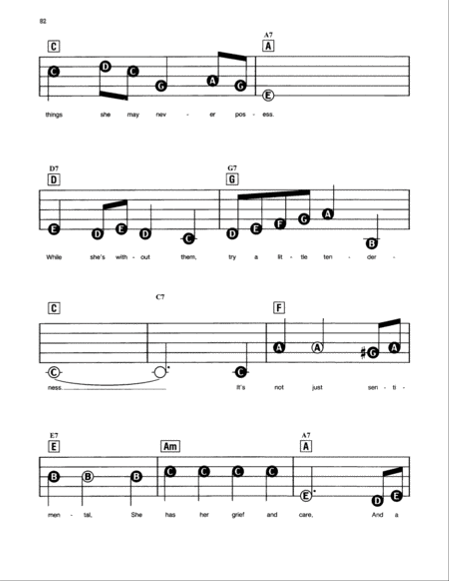 Try A Little Tenderness Try A Little Tenderness Electronic Keyboard scores gallery preview page 2