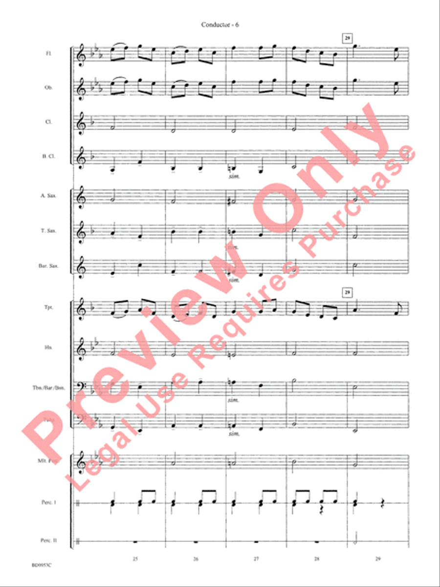 Manhattan Beach Manhattan Beach Concert Band scores gallery preview page 8