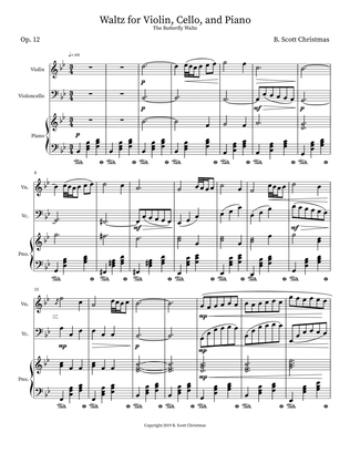 Waltz for Violin, Cello, and Piano