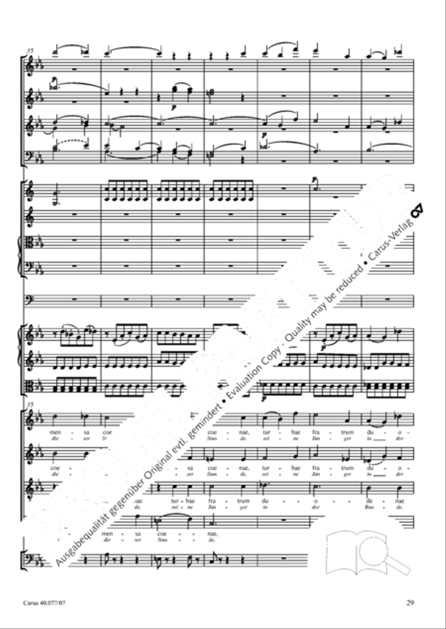 Lauda Sion 4-Part scores gallery preview page 42