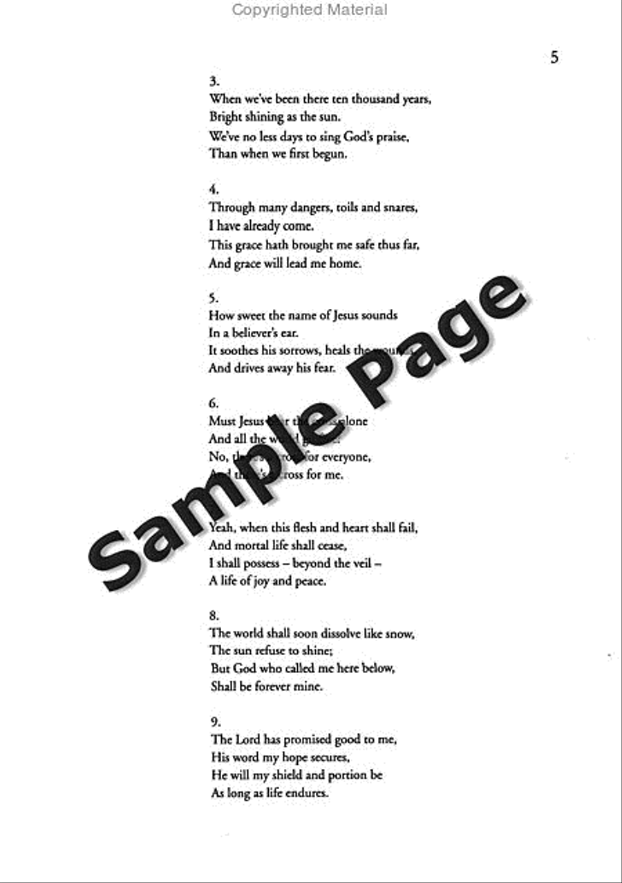 Best of Spirituals & Gospels Acoustic Guitar scores gallery preview page 6