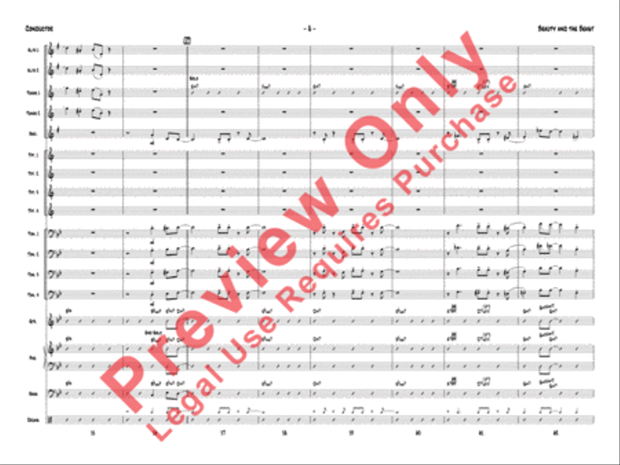 Beauty and the Beast Beauty and the Beast Jazz Ensemble scores gallery preview page 11