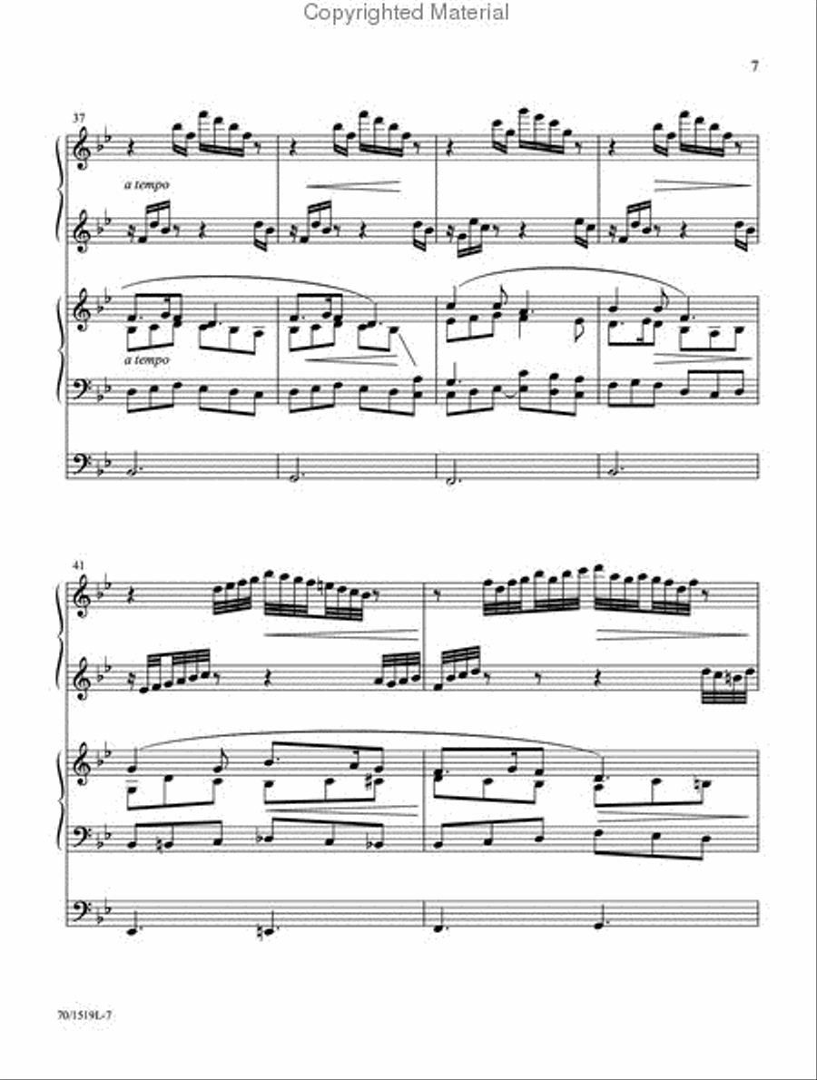 Lullabies for the Christ Child Organ scores gallery preview page 6