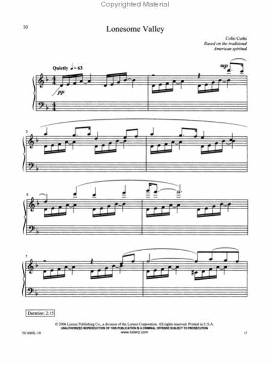 Sacrifice and Triumph Sacrifice and Triumph Piano Solo scores gallery preview page 3