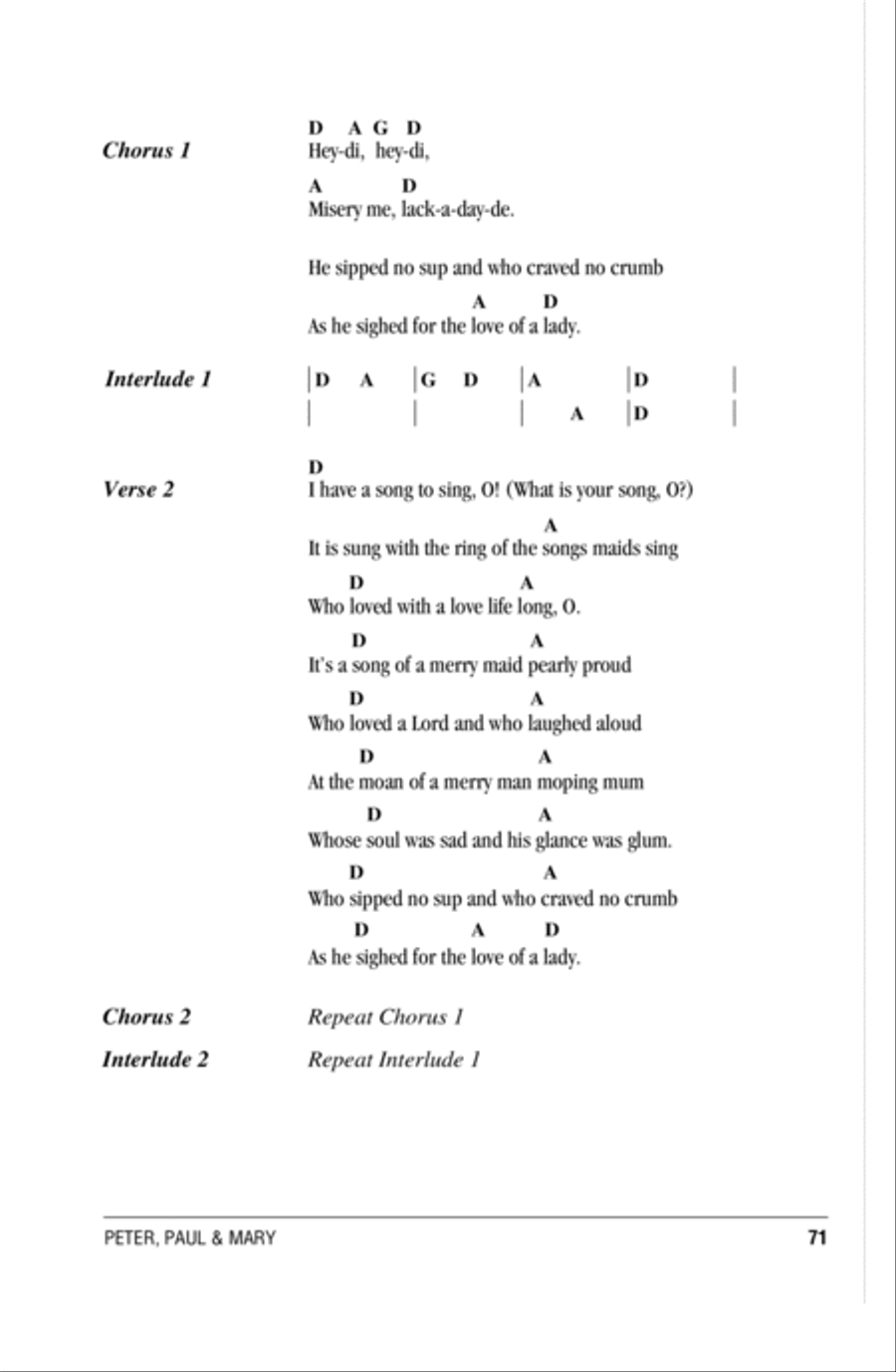 I Have A Song To Sing, O! Acoustic Guitar scores gallery preview page 2