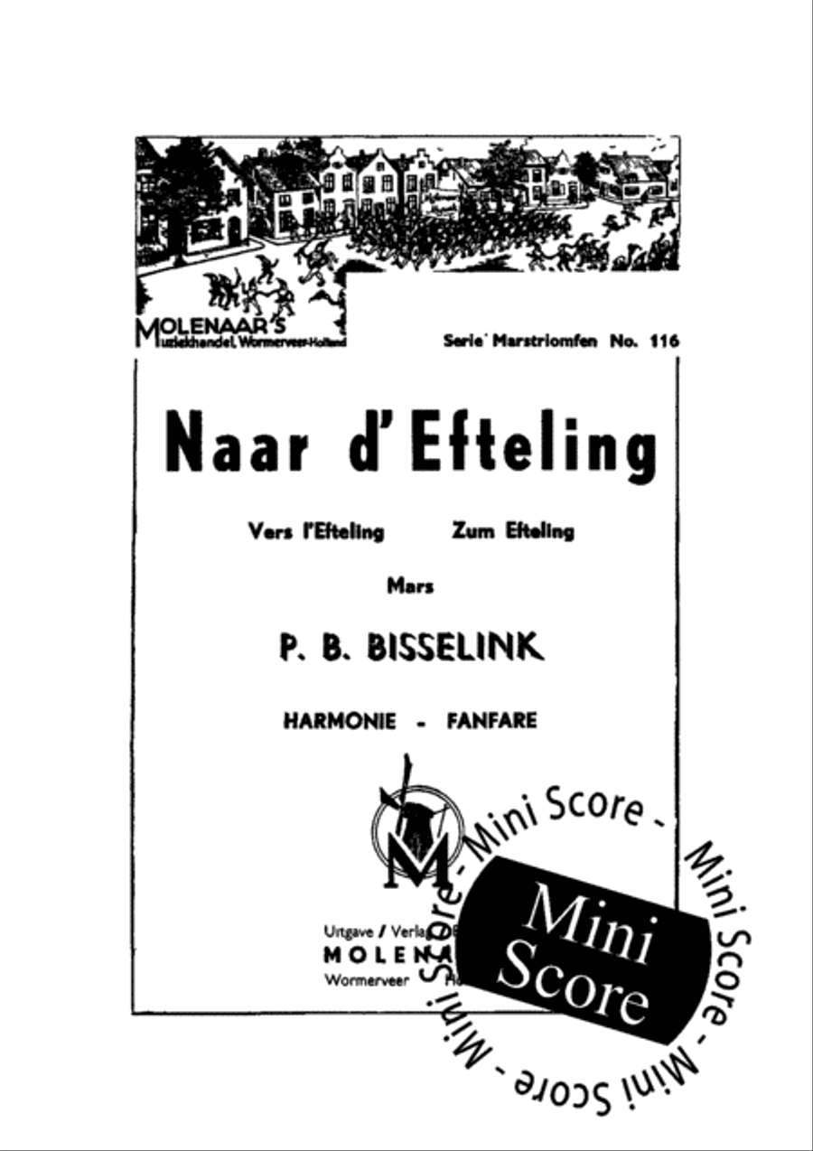 Naar D'Efteling Naar D'Efteling Concert Band scores gallery preview page 3