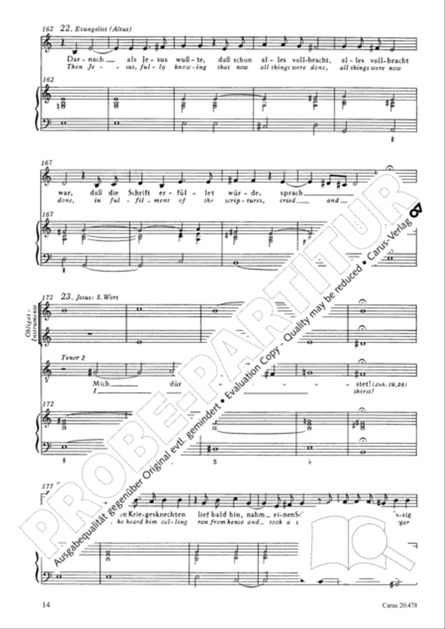 The seven last words from the cross SATTB scores gallery preview page 21
